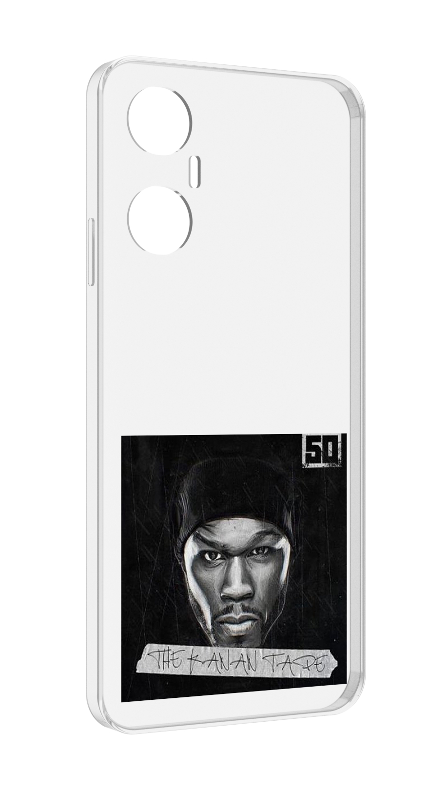 

Чехол MyPads 50 Cent - The Kanan Tape для Infinix Hot 20 5G, Прозрачный, Tocco