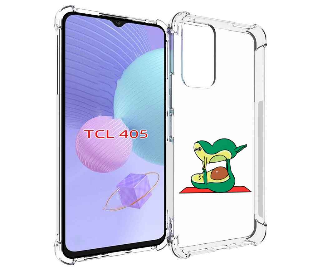 

Чехол MyPads Две-половинки для TCL 405, Tocco