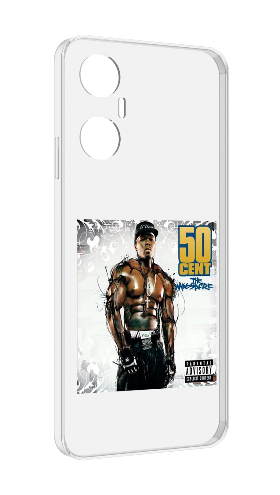 Чехол MyPads 50 Cent - The Massacre для Infinix Hot 20 5G