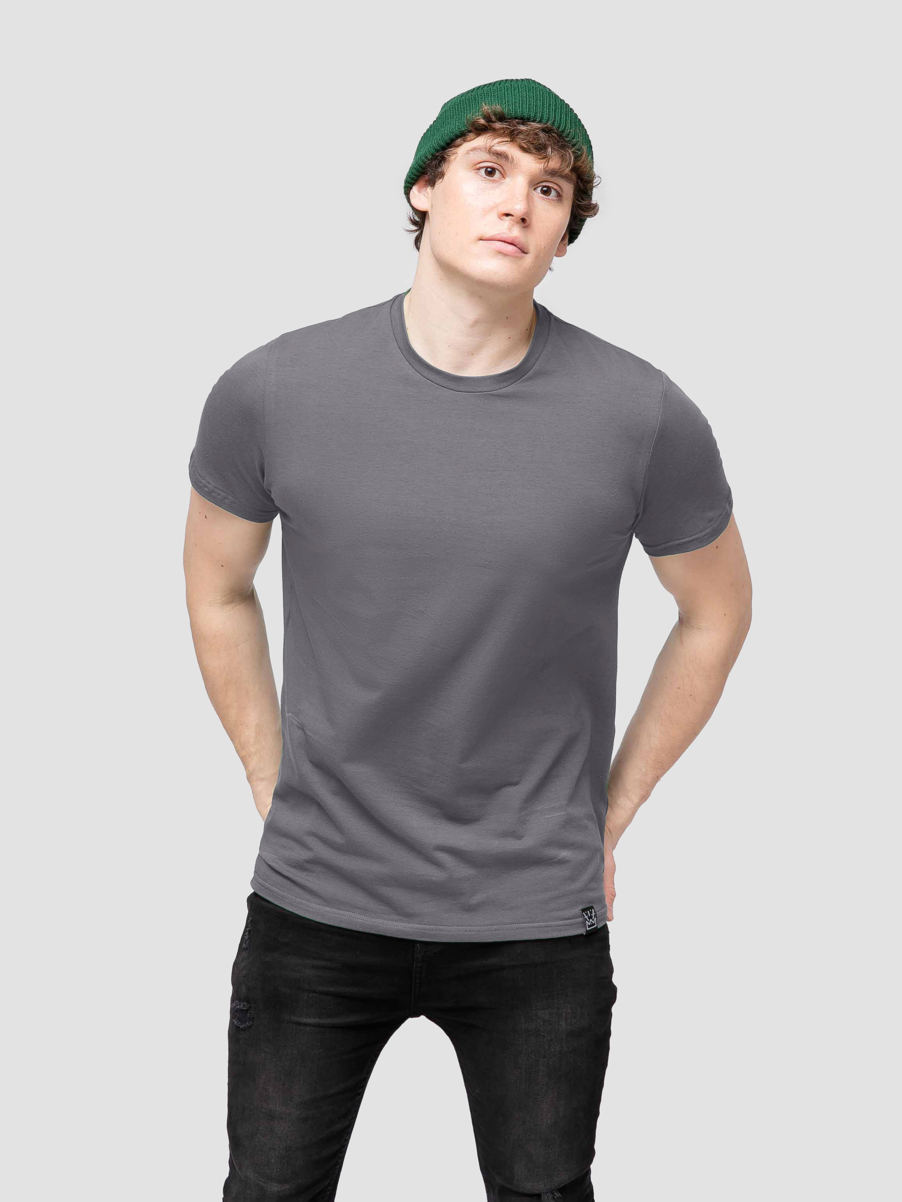 

Футболка мужская Нити-Нити M01F01 серая 2XL, Серый, M01F01