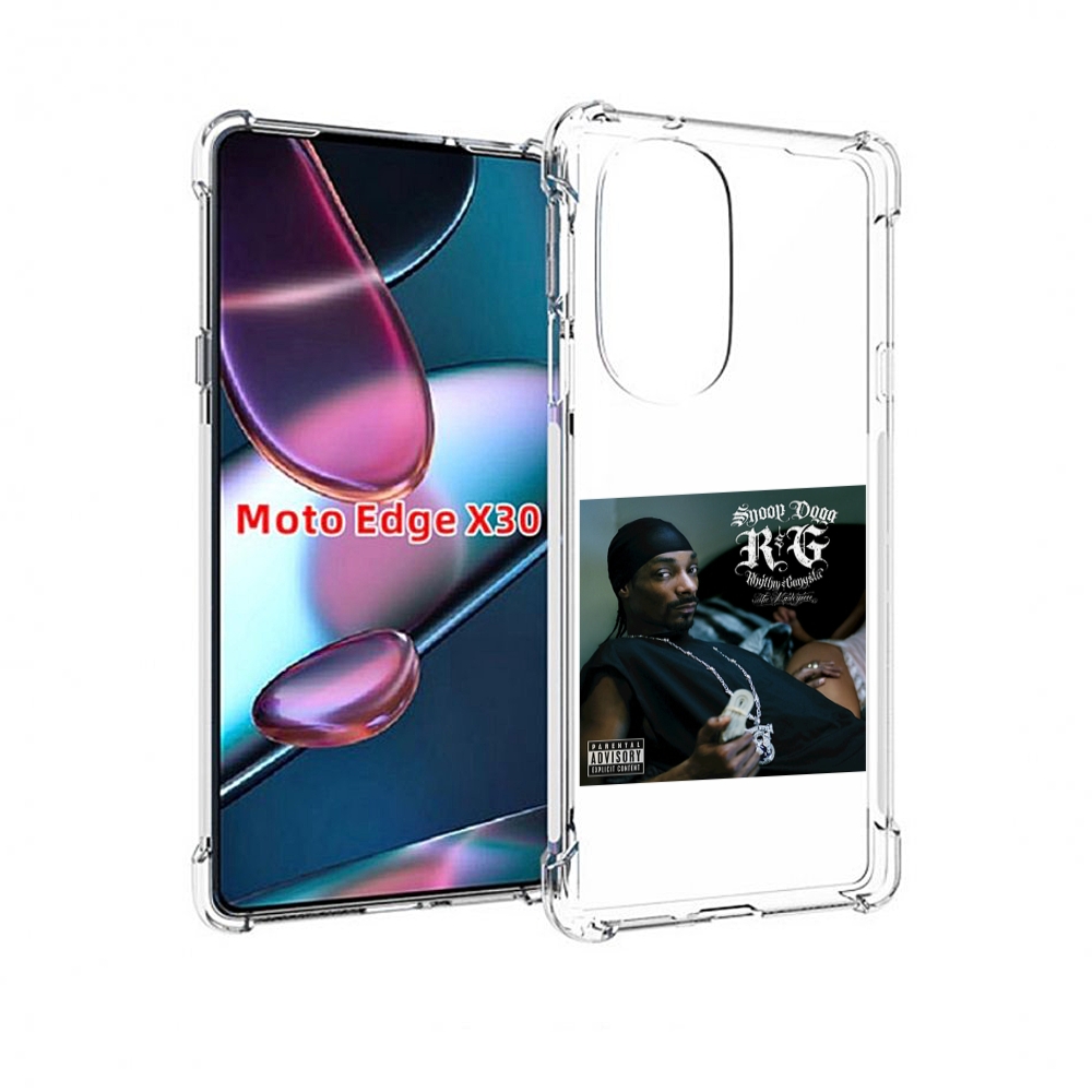 

Чехол MyPads Snoop Dogg R&G (RHYTHM & GANGSTA) для Motorola Moto Edge X30, Прозрачный, Tocco