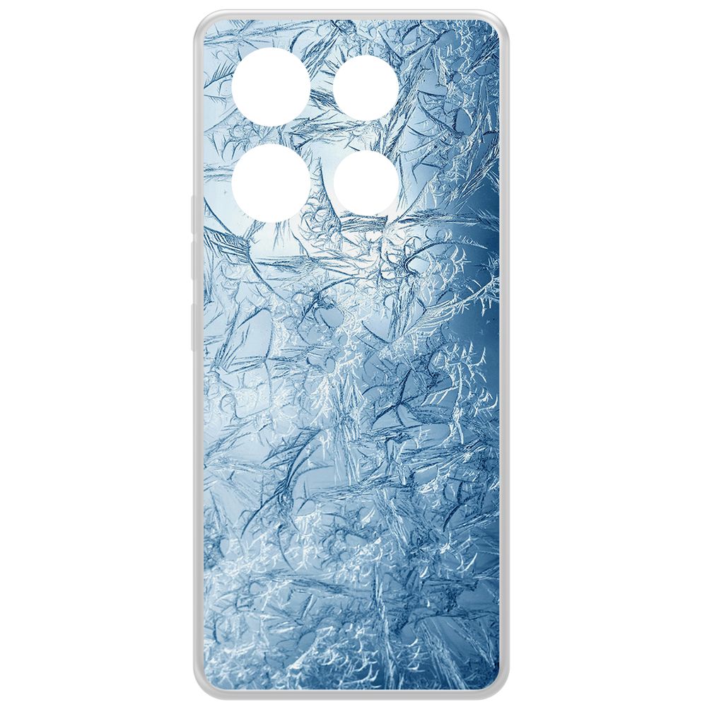 

Чехол-накладка Krutoff Clear Case Лед для INFINIX Note 40 Pro 5G, Прозрачный