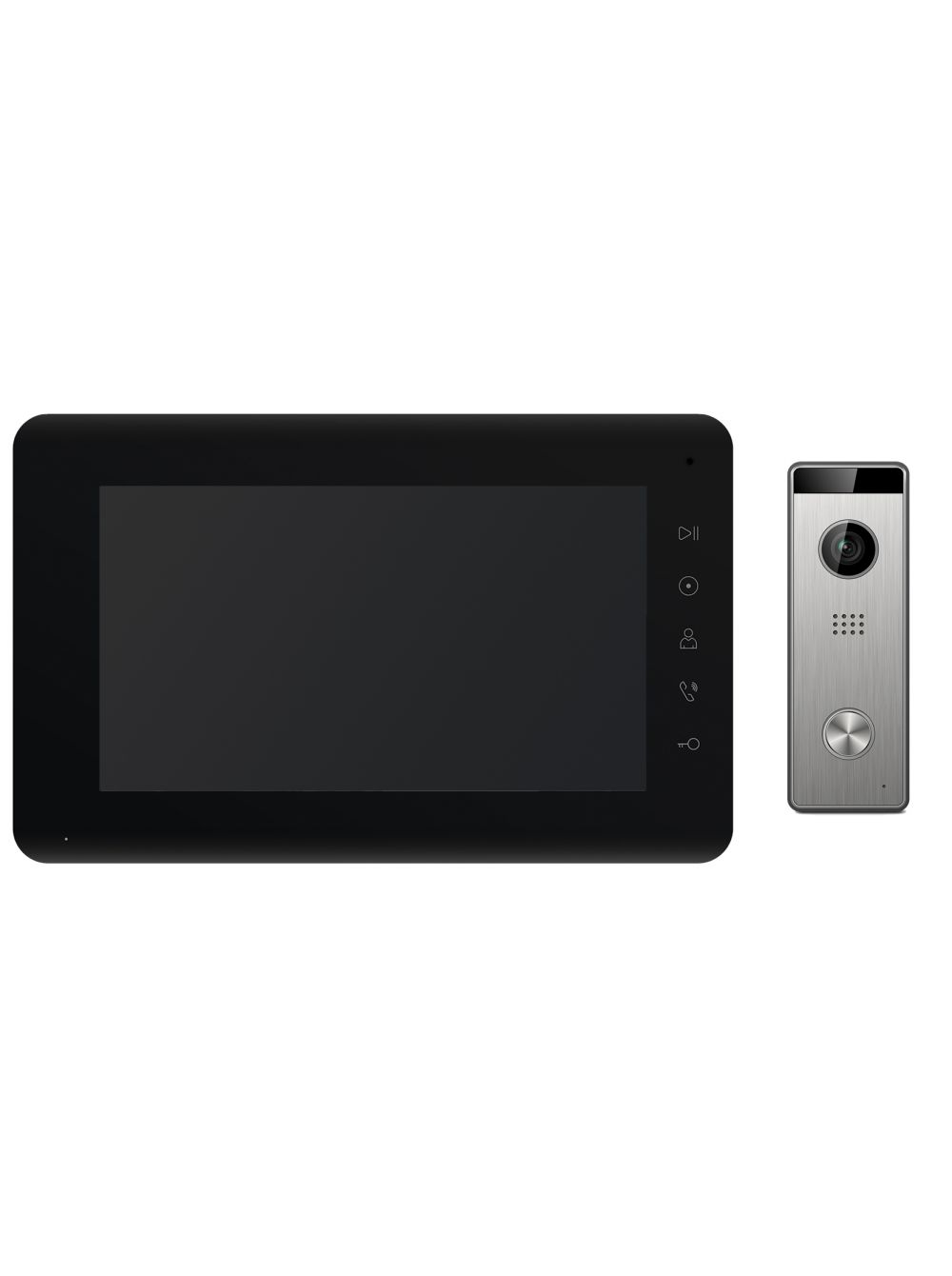Комплект видеодомофона Tantos Mia HD (черный) и Triniti HD Н2-00003519