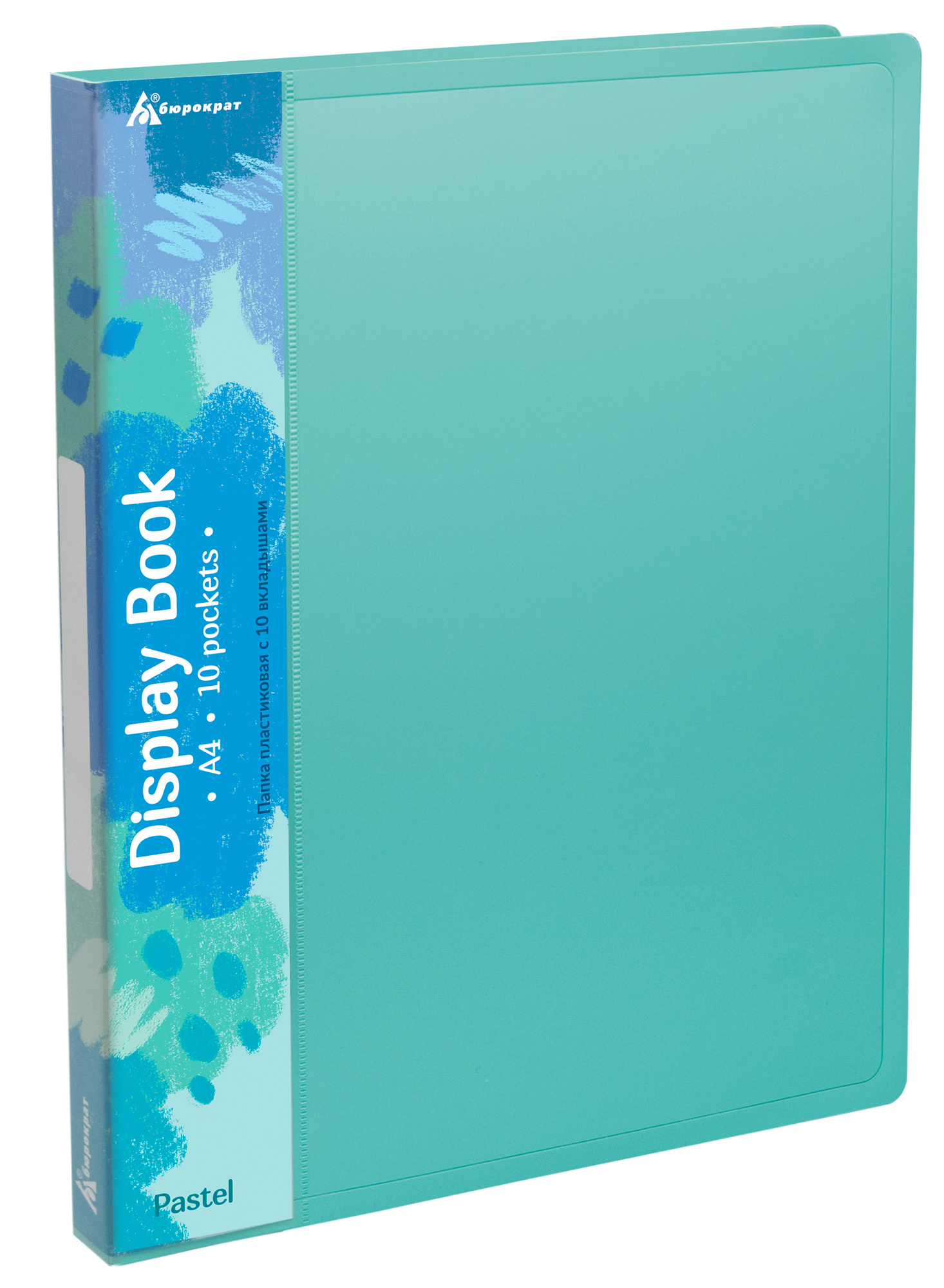 

Папка Бюрократ Pastel PAST10GRN 20 штук мятный, Разноцветный