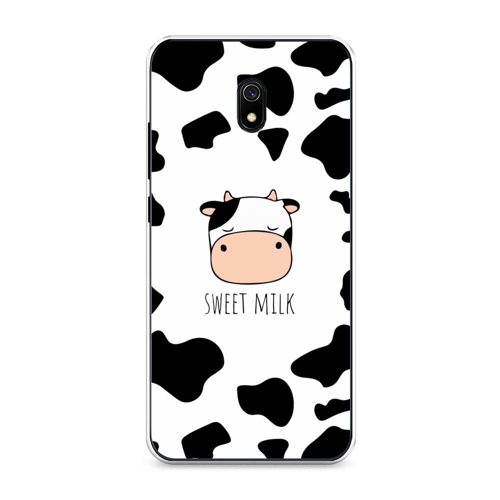 

Чехол на Xiaomi Redmi 8A "Sweet milk", Розовый;белый;черный, 37250-1