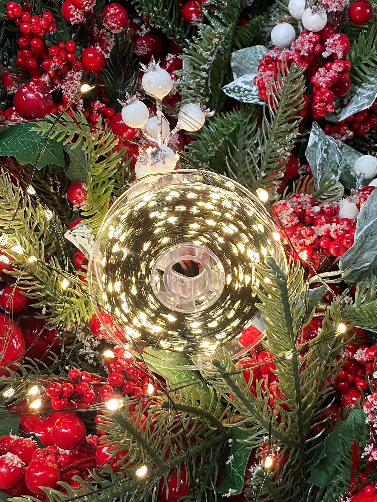 Светодиодная нить Catena C100H 100 м белый теплый