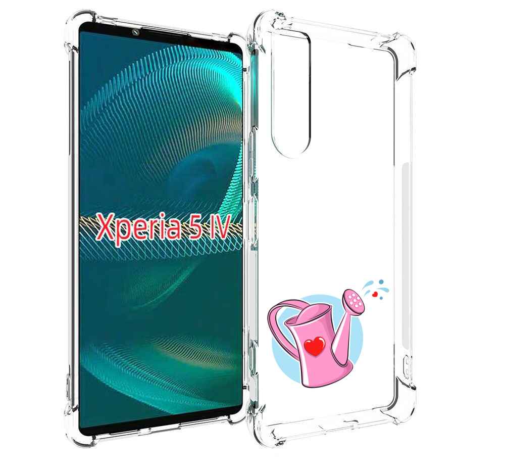 Чехол MyPads Лейка любви 14 февраля для Sony Xperia 5 IV (5-4)
