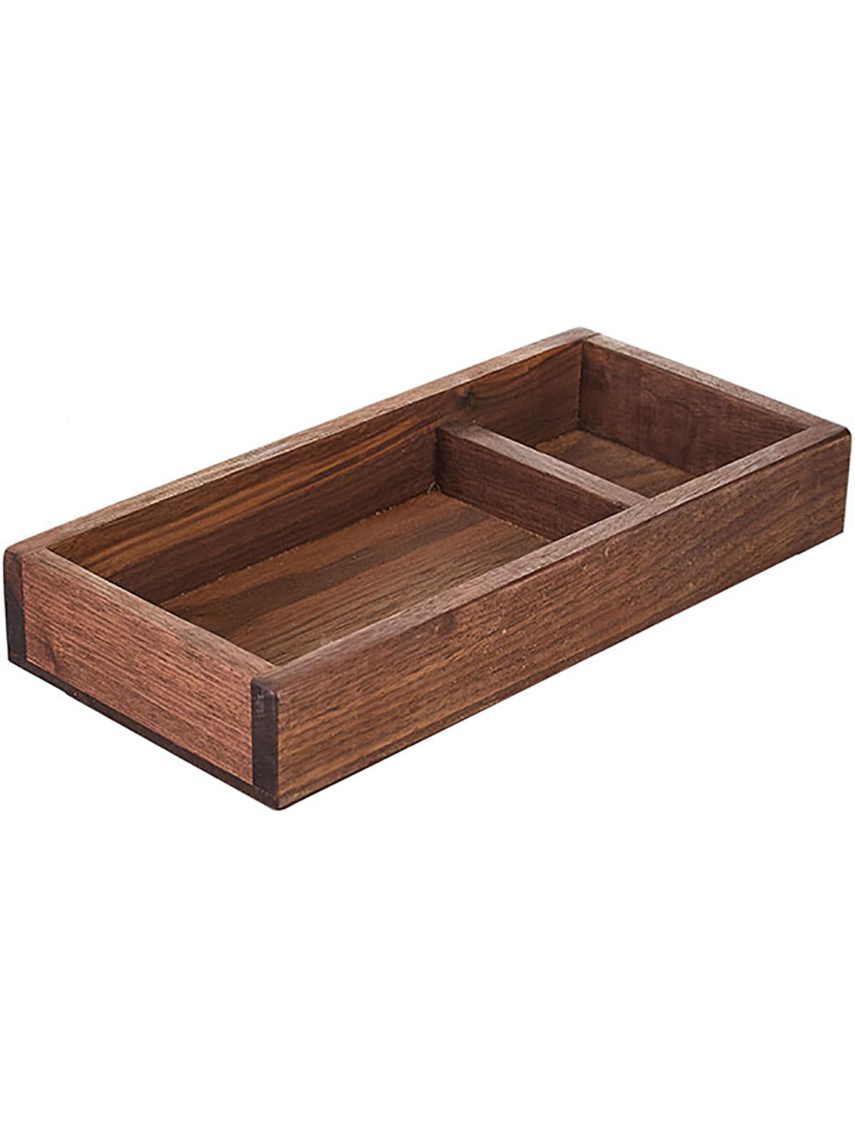 Поднос для подачи PPwood деревянный 25x12,5 см коричневый