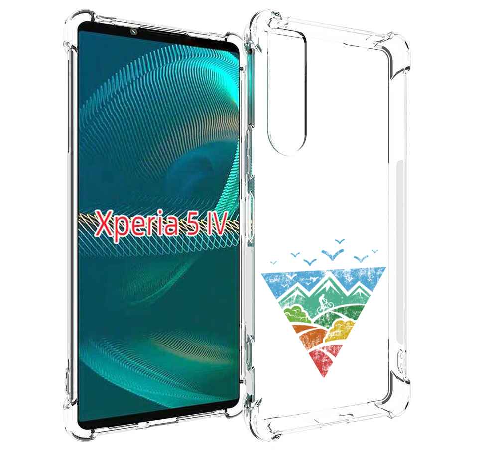 

Чехол MyPads Лес земля море чайки для Sony Xperia 5 IV (5-4), Прозрачный, Tocco