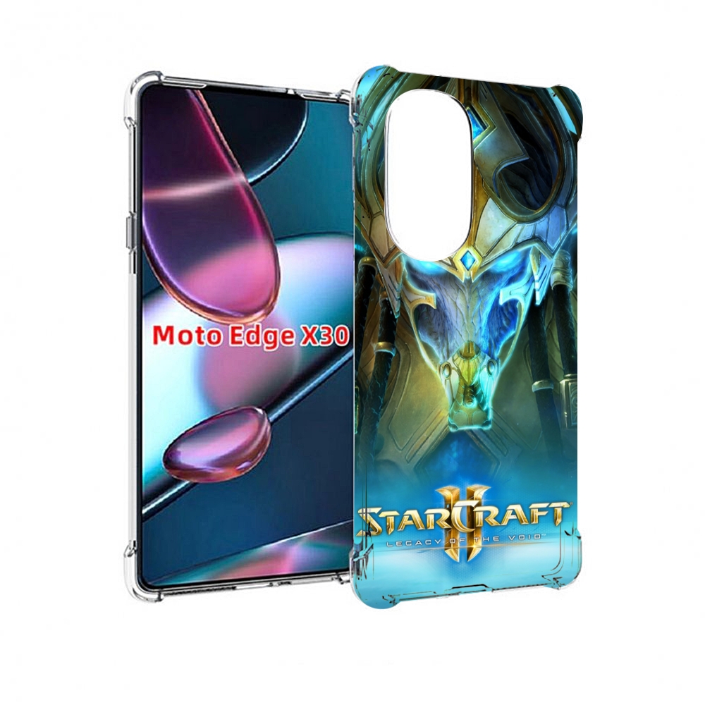 

Чехол MyPads StarCraft II Legacy of the Void для Motorola Moto Edge X30, Прозрачный, Tocco