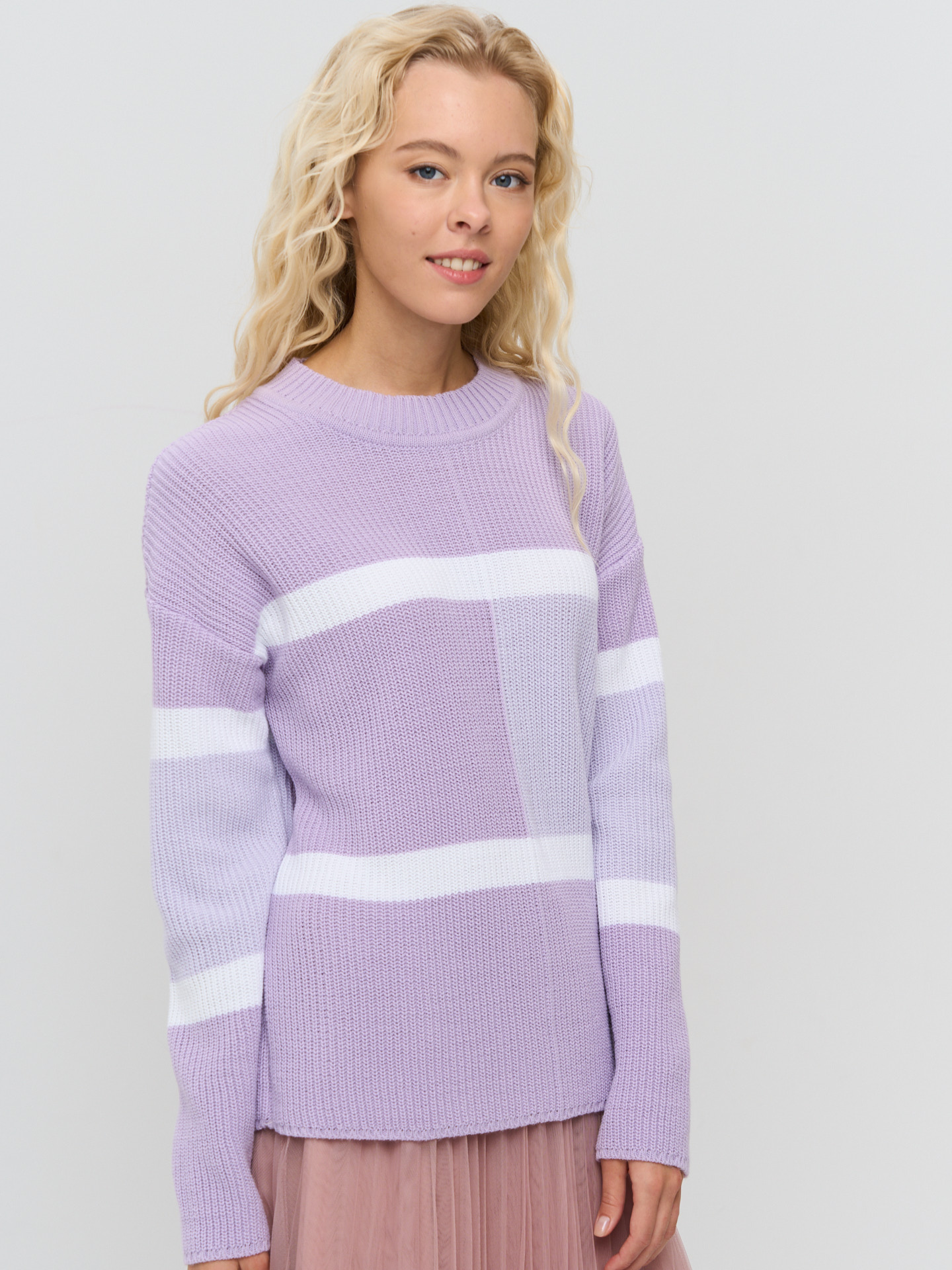 

Джемпер женский BE YOU 7242-40284 фиолетовый 50-52 RU, 7242-40284
