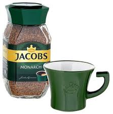Кофе Jacobs Monarch растворимый с чашкой 95 г