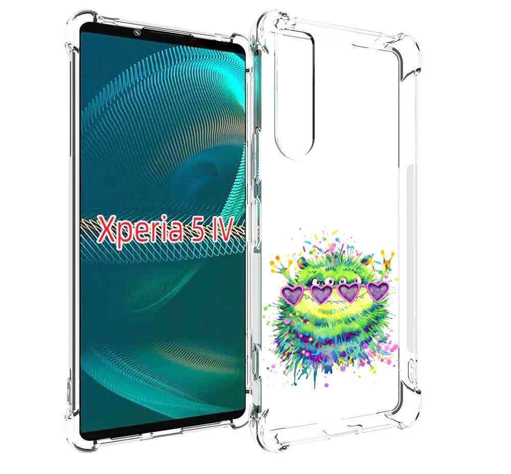 

Чехол MyPads Пушистый персонаж для Sony Xperia 5 IV (5-4), Прозрачный, Tocco