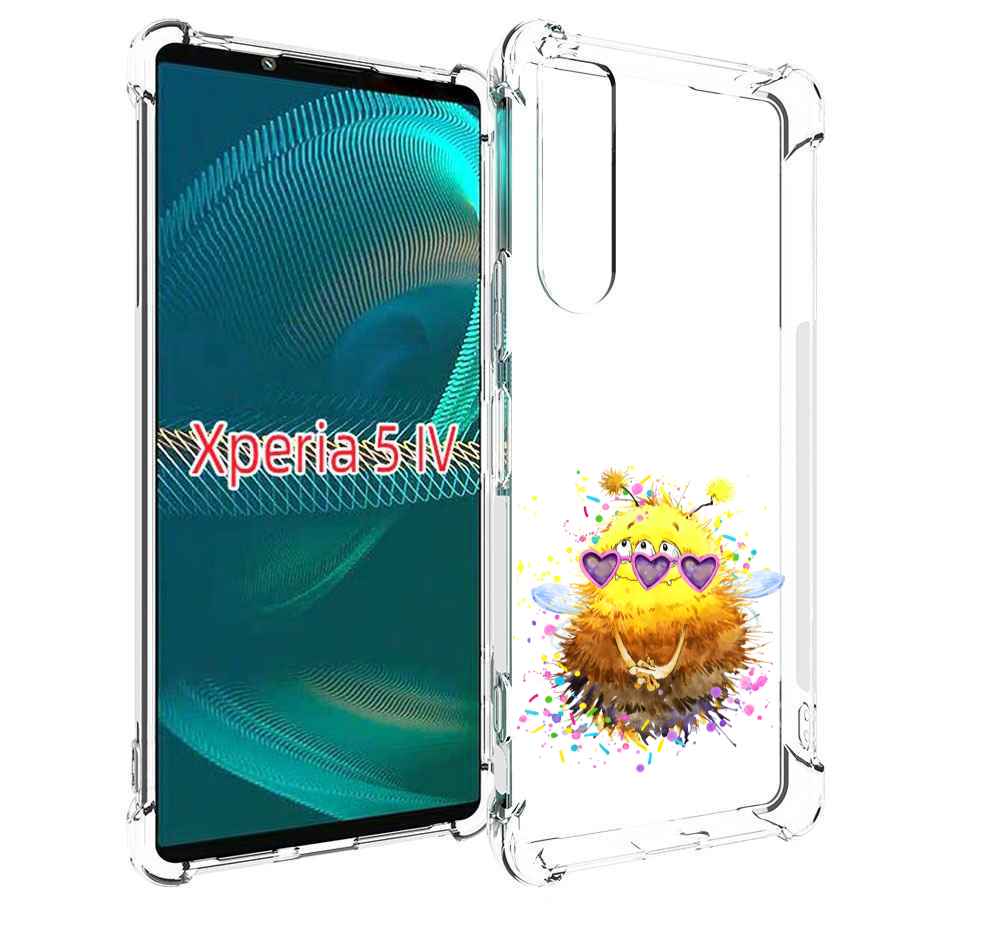 

Чехол MyPads Пушитый шмель для Sony Xperia 5 IV (5-4), Прозрачный, Tocco