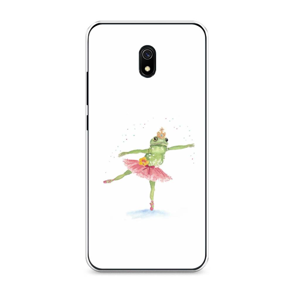 

Чехол на Xiaomi Redmi 8A "Лягушка-балерина", Зеленый, 37250-4