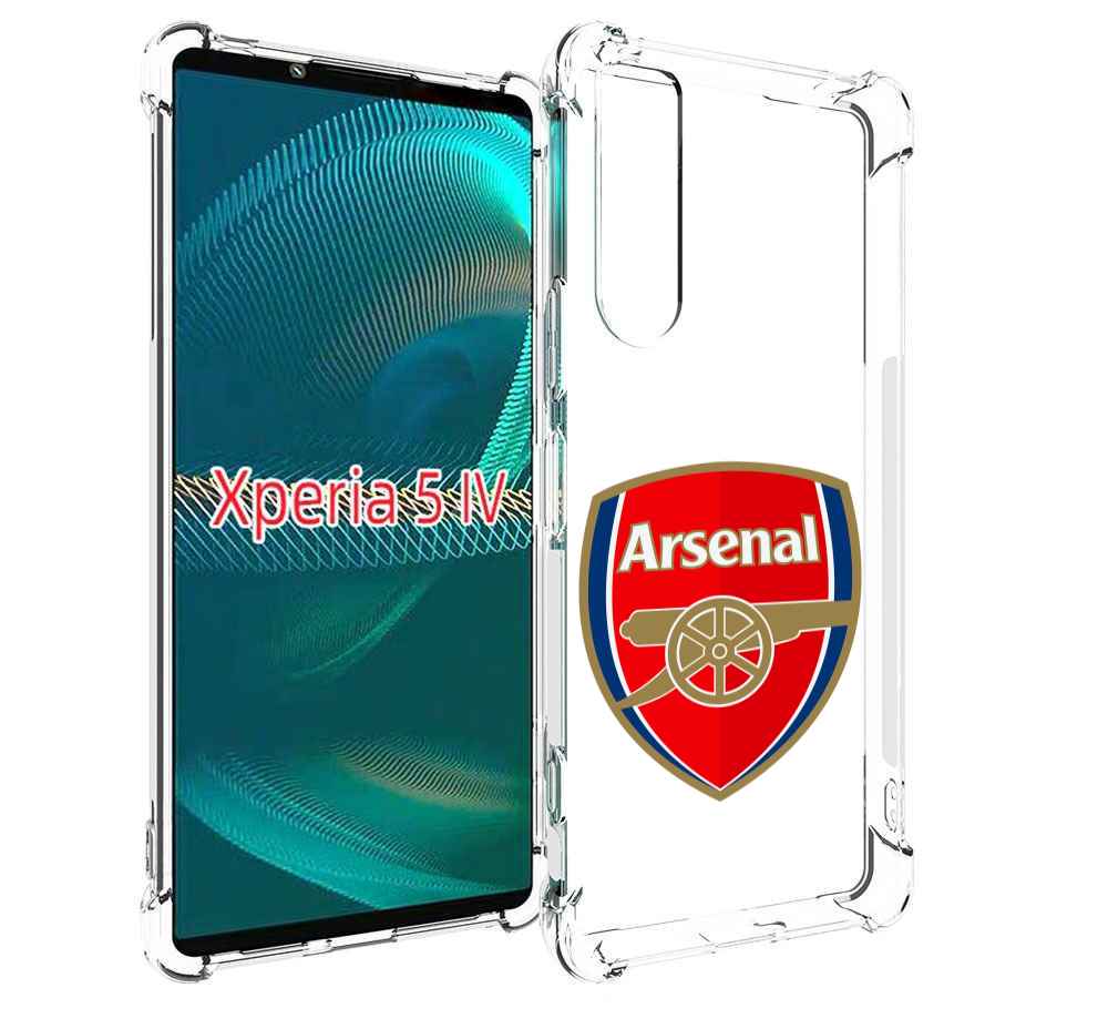 

Чехол MyPads ФК Арсенал логотип для Sony Xperia 5 IV (5-4), Прозрачный, Tocco