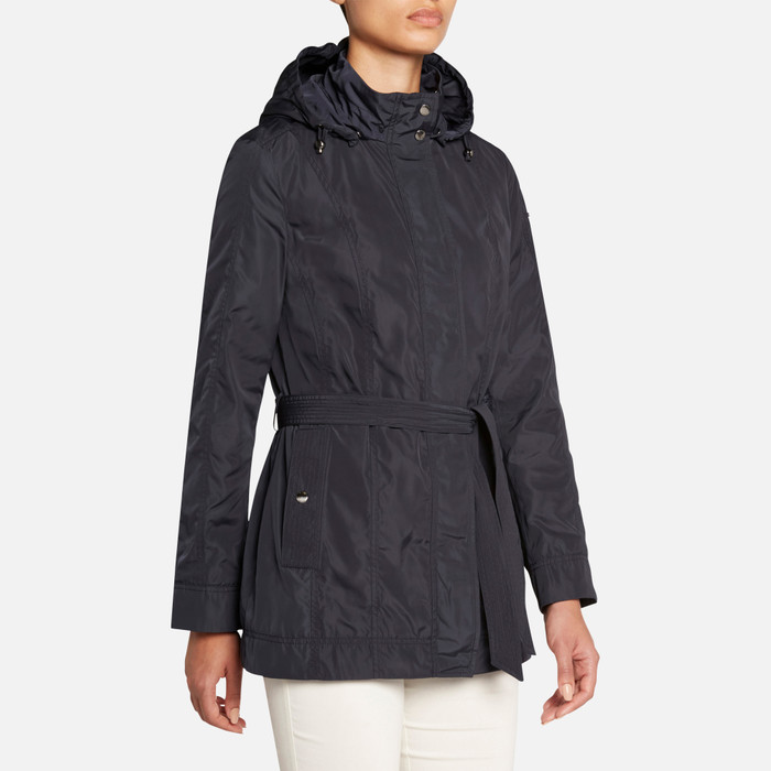 Куртка женская GEOX W3520ST2506 синяя 50