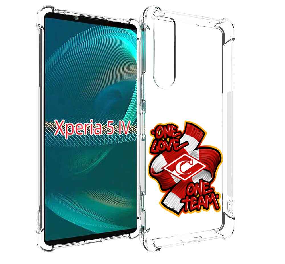 

Чехол MyPads ФК спарак 1 любовь для Sony Xperia 5 IV (5-4), Прозрачный, Tocco