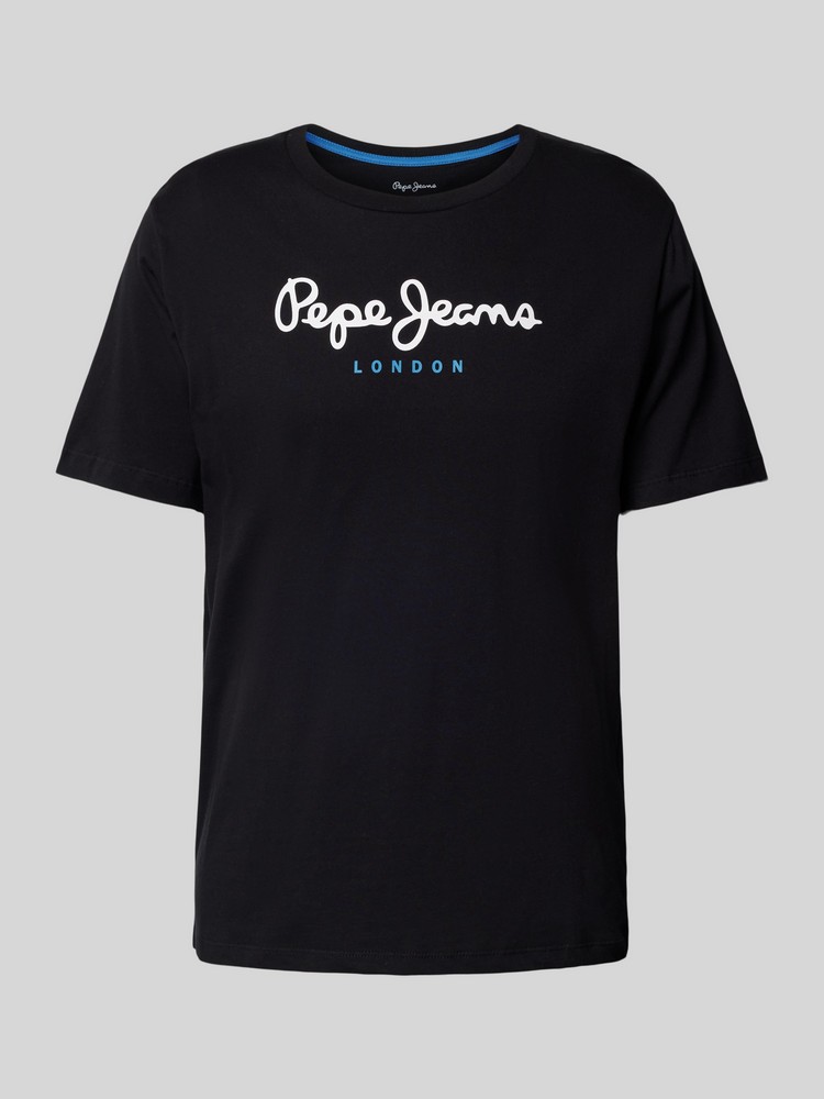 

Футболка мужская Pepe Jeans London PM508208 черная S, Черный, PM508208