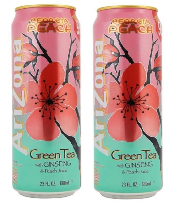 

Напиток AriZona Georgia Peach Green Tea 2 шт по 680 мл