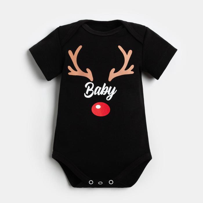

Боди Крошка Я Хmas baby рост 62-68 см, Черный, Хmas baby