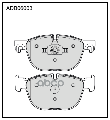 

Тормозные колодки ALLIED NIPPON передние дисковые adb06003