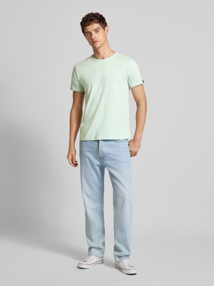 

Футболка мужская Alpha Industries 188505 зеленая XL, Зеленый, 188505