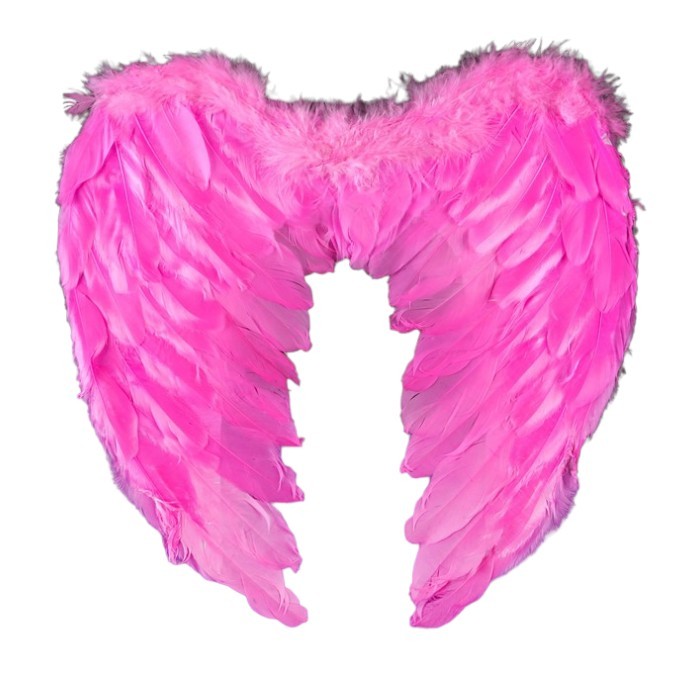 Крылья ангела, на резинке, цвет розовый крылья ангела на резинке розовый