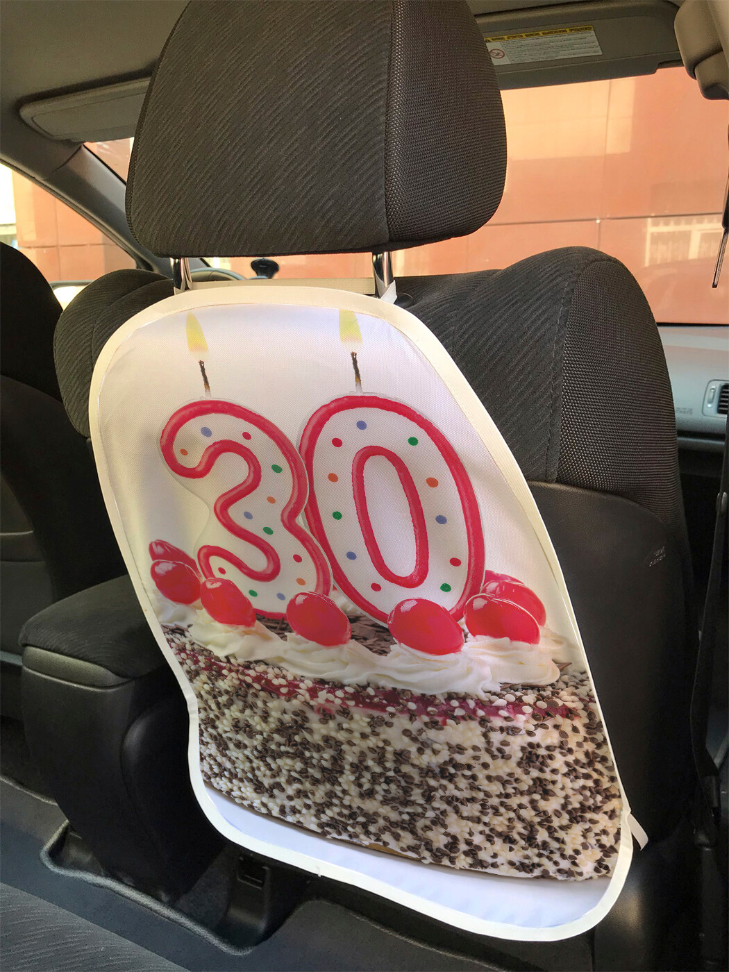 

Накидка на спинку сиденья JoyArty Торт на 30-летие, 45х62, Торт на 30-летие
