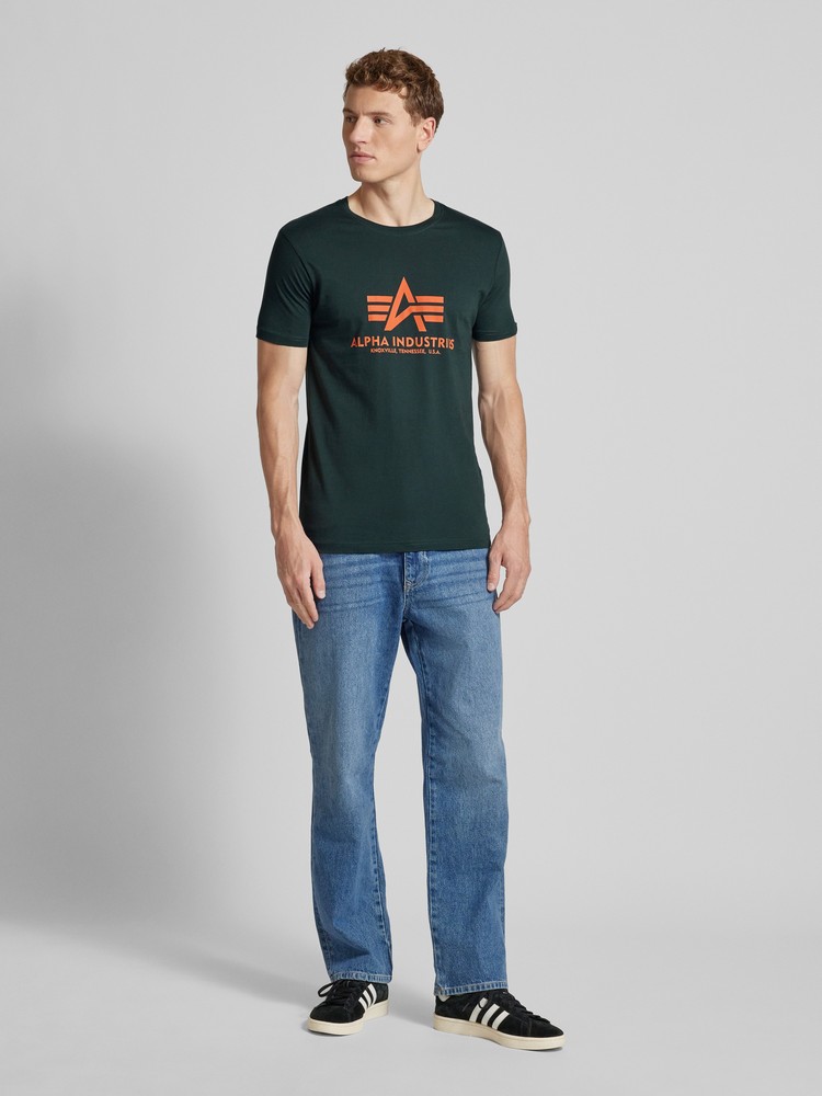 

Комплект футболок мужских Alpha Industries 106524 черных L, Черный, 106524