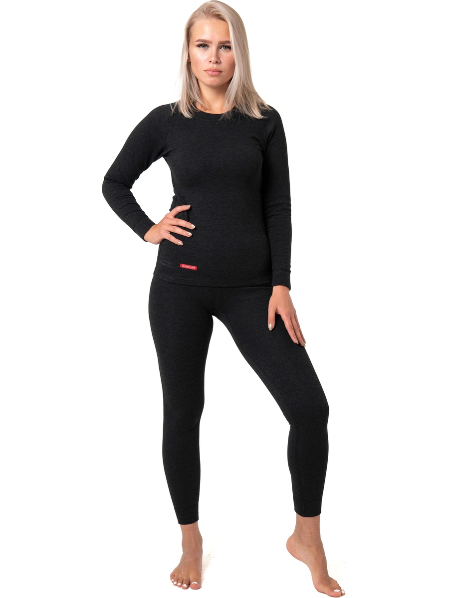 

Комплект термобелья женский COMFORT-TERMO Classic Woman размер 44, Черный, Classic Woman