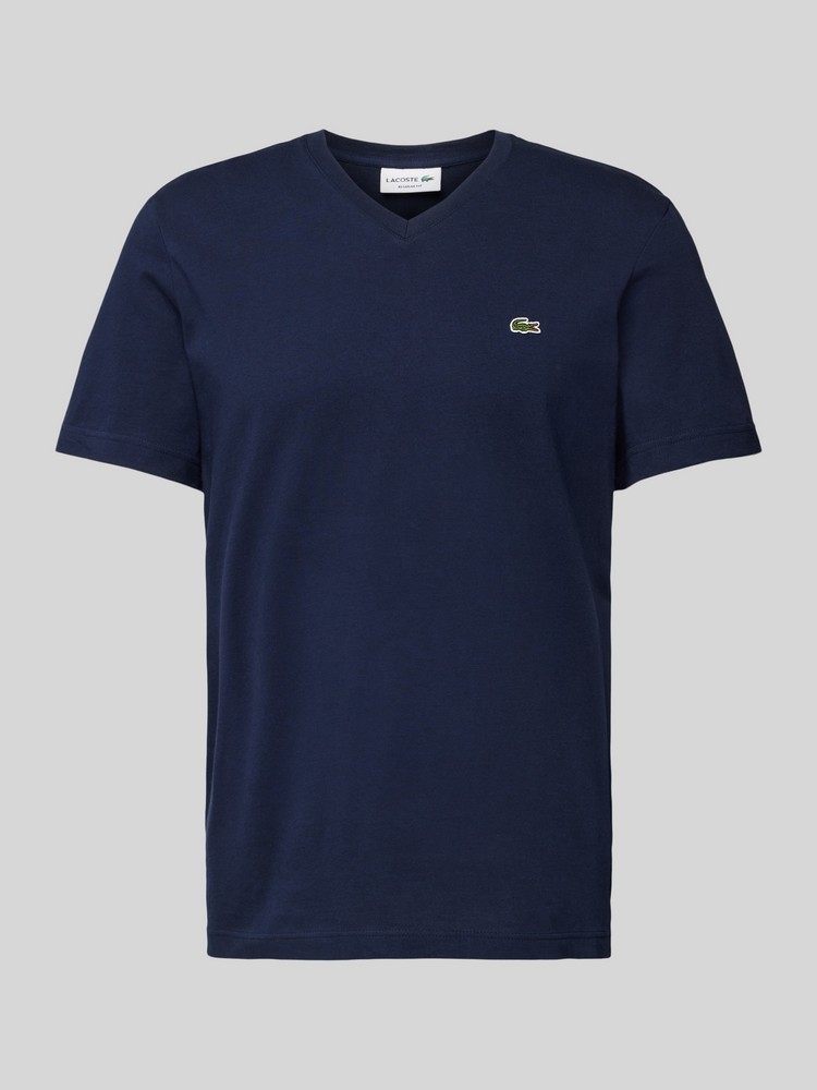 

Футболка мужская Lacoste TH2036-00 синяя XXL, Синий, TH2036-00