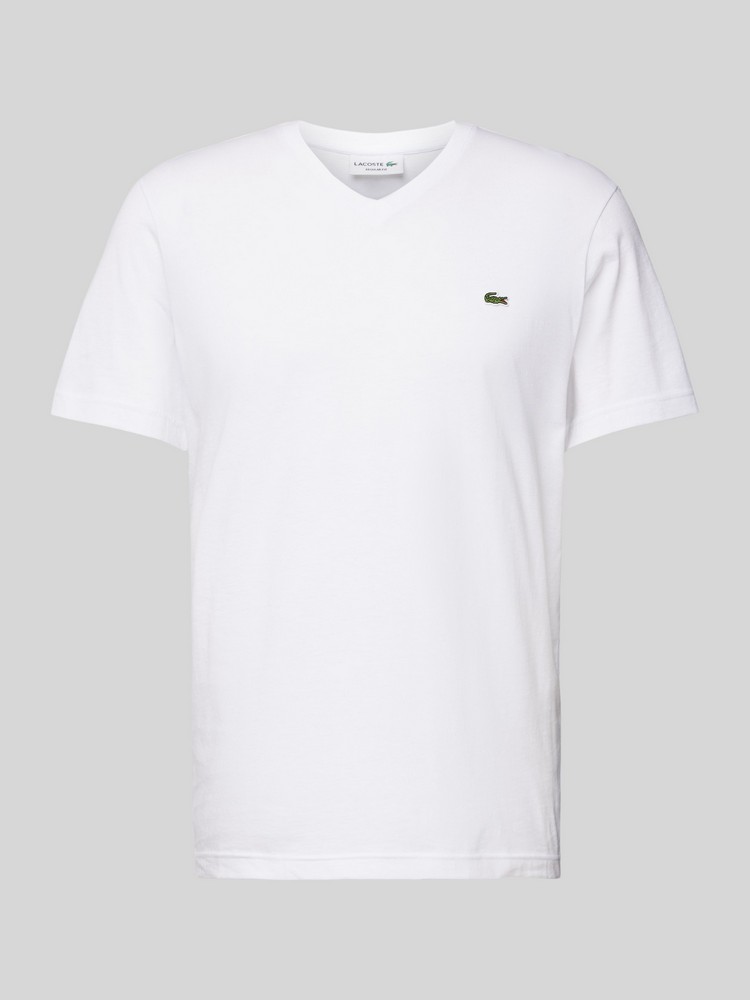 

Футболка мужская Lacoste TH2036-00 белая S, Белый, TH2036-00