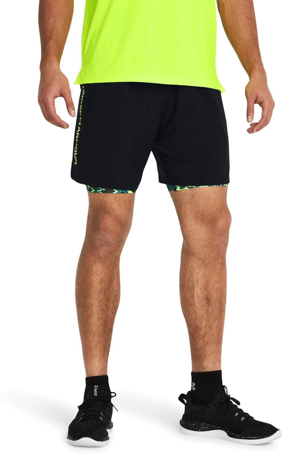 

Шорты мужские Under Armour UA Woven Wdmk Shorts черные 2XL, Черный, UA Woven Wdmk Shorts