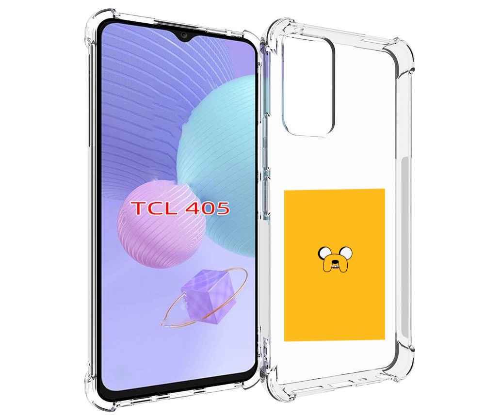 

Чехол MyPads Джейк-время-приключений для TCL 405, Tocco