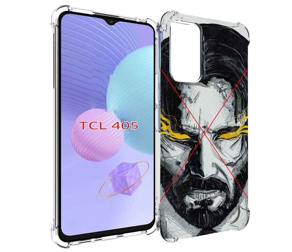 

Чехол MyPads Джон-Уик для TCL 405, Tocco