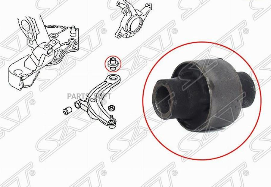 

Sat St-Lc62-34-350C-Br Сайлентблок Переднего Рычага Задний Mazda Mpv 99- 1Шт