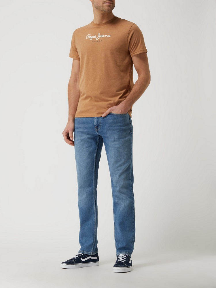 

Футболка мужская Pepe Jeans London PM508365 бежевая XS, Бежевый, PM508365