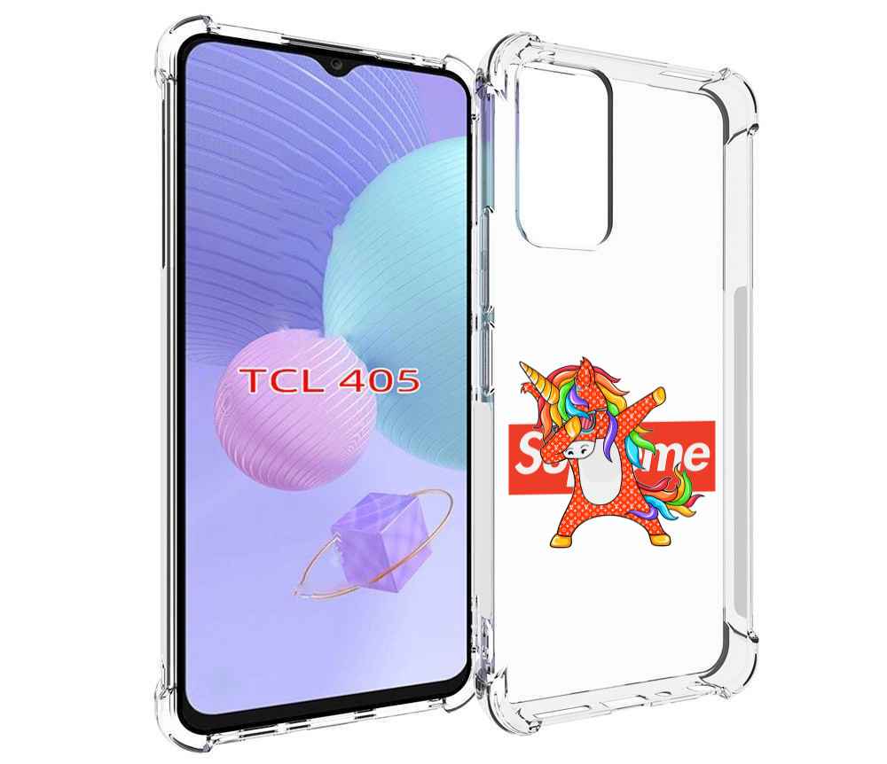 

Чехол MyPads Единорог-суприм для TCL 405, Tocco