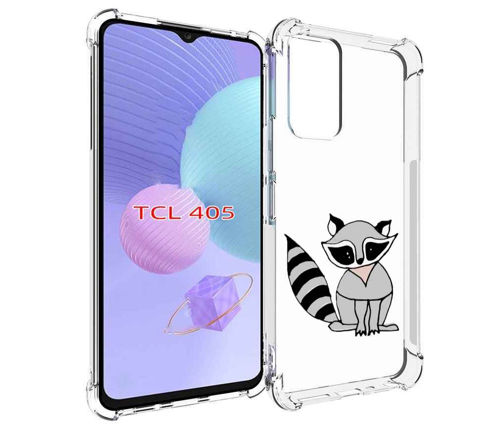 

Чехол MyPads Енотик для TCL 405, Tocco
