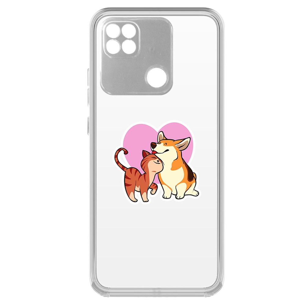 Чехол-накладка Любовь противоположностей для Xiaomi Redmi 10A