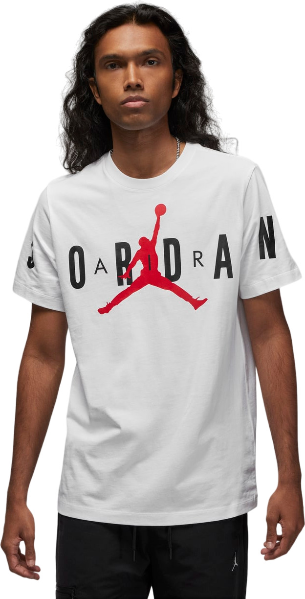 

Футболка мужская Nike Jordan Air Men'S Stretch T-Shirt белая XL, Белый, Jordan Air Men'S Stretch T-Shirt