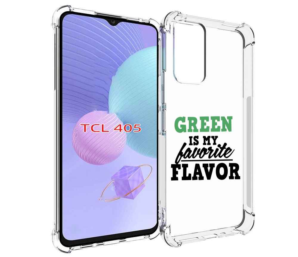 

Чехол MyPads Зеленый-фаворит для TCL 405, Tocco