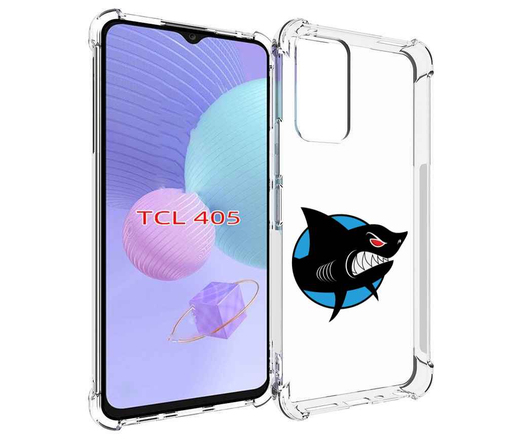 

Чехол MyPads Злая-акула для TCL 405, Tocco