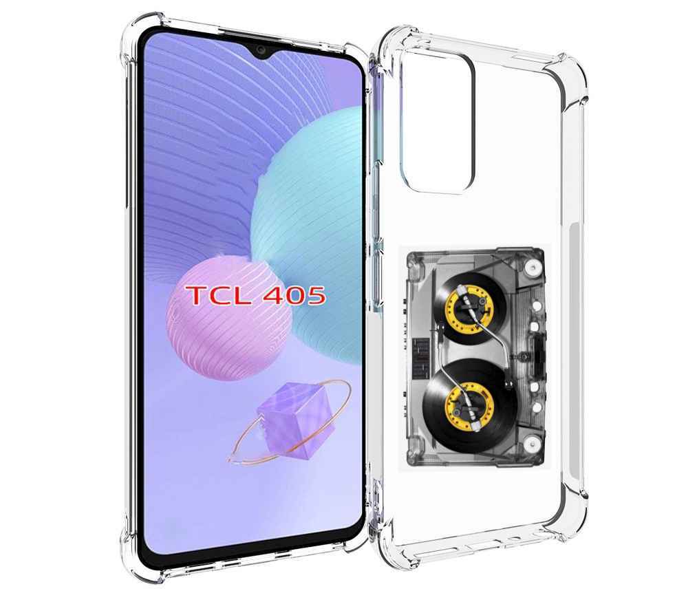 

Чехол MyPads Кассета музыкальная для TCL 405, Tocco