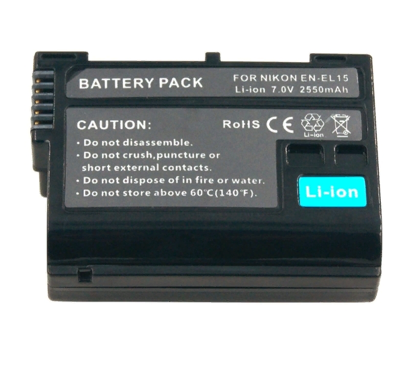 Аккумуляторная батарея MyPads 2550mAh EN-EL15 для фотоаппаратов Nikon