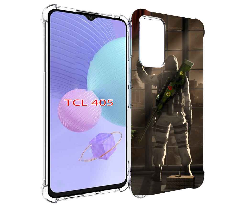 

Чехол MyPads Контр-Страйк-в-дыму для TCL 405, Tocco