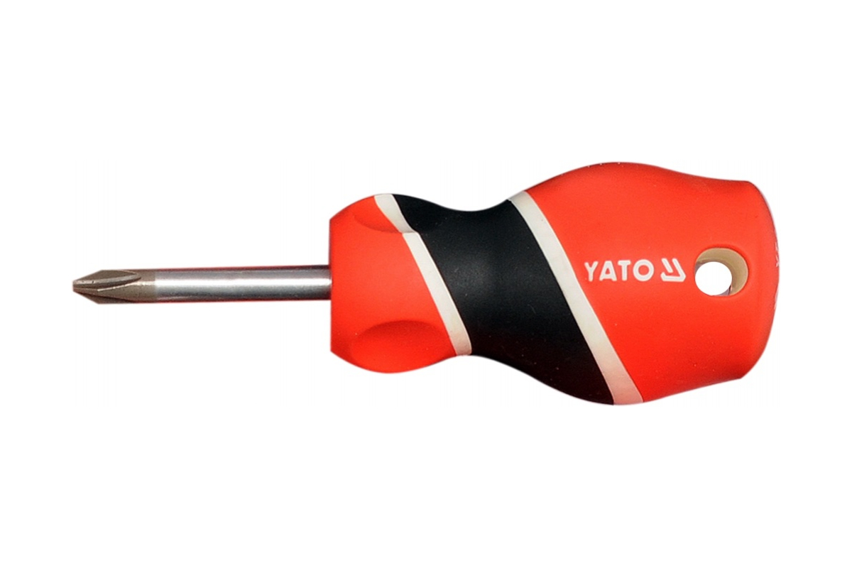 Отвертка <<YATO YT-25922>> крестовая Ph1х38мм,композитная ручка