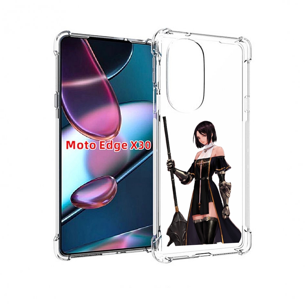 

Чехол MyPads dungeon-fighter для Motorola Moto Edge X30, Прозрачный, Tocco