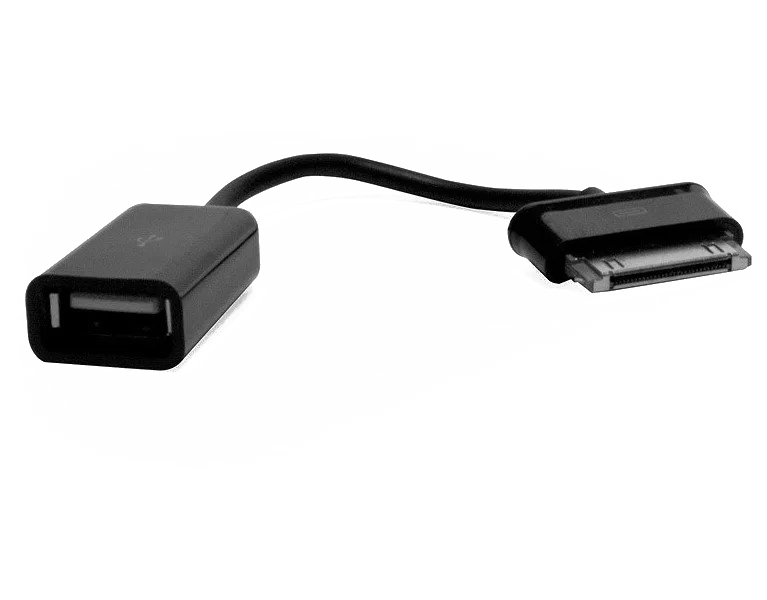 

Кабель-переходник OTG Samsung 30-pin USB 2.0 F для подключения внешних USB-устройств